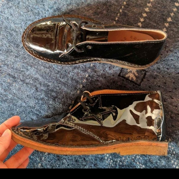 Golden Goose Boot / Patent Leather Shoes For Girls - Picture 6 of 9